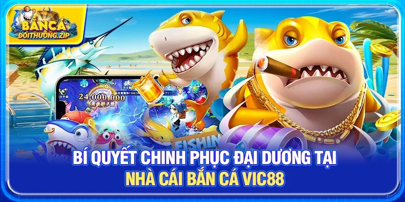 Nhà Cái Bắn Cá VIC88 - Nền Tảng Cá Cược Online Đa Sảnh Vận Hành Ổn Định