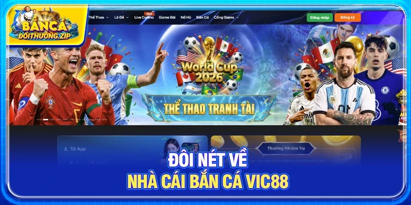 Đôi nét về Nhà cái bắn cá VIC88