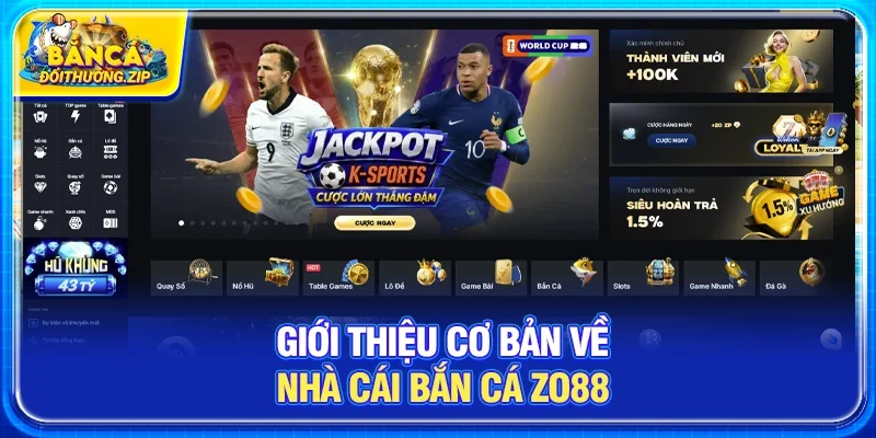 Nhà Cái Bắn Cá ZO88 - Nền Tảng Online Chất Lượng Đã Cược Là Sẽ Thắng